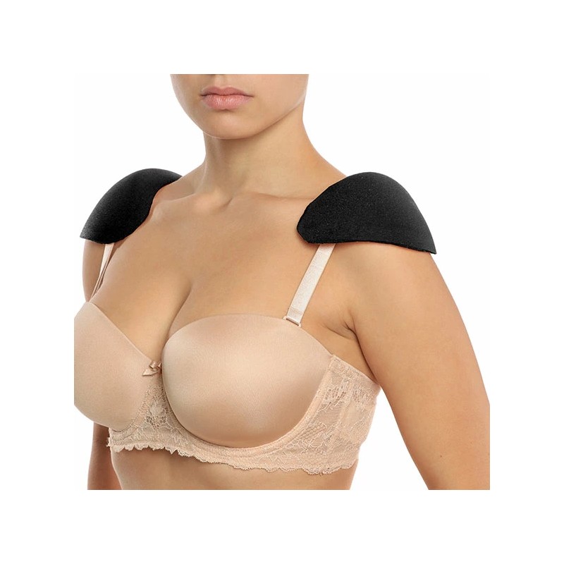 Nakładki na ramiona - Bye Bra Shoulder Bra Pads Black